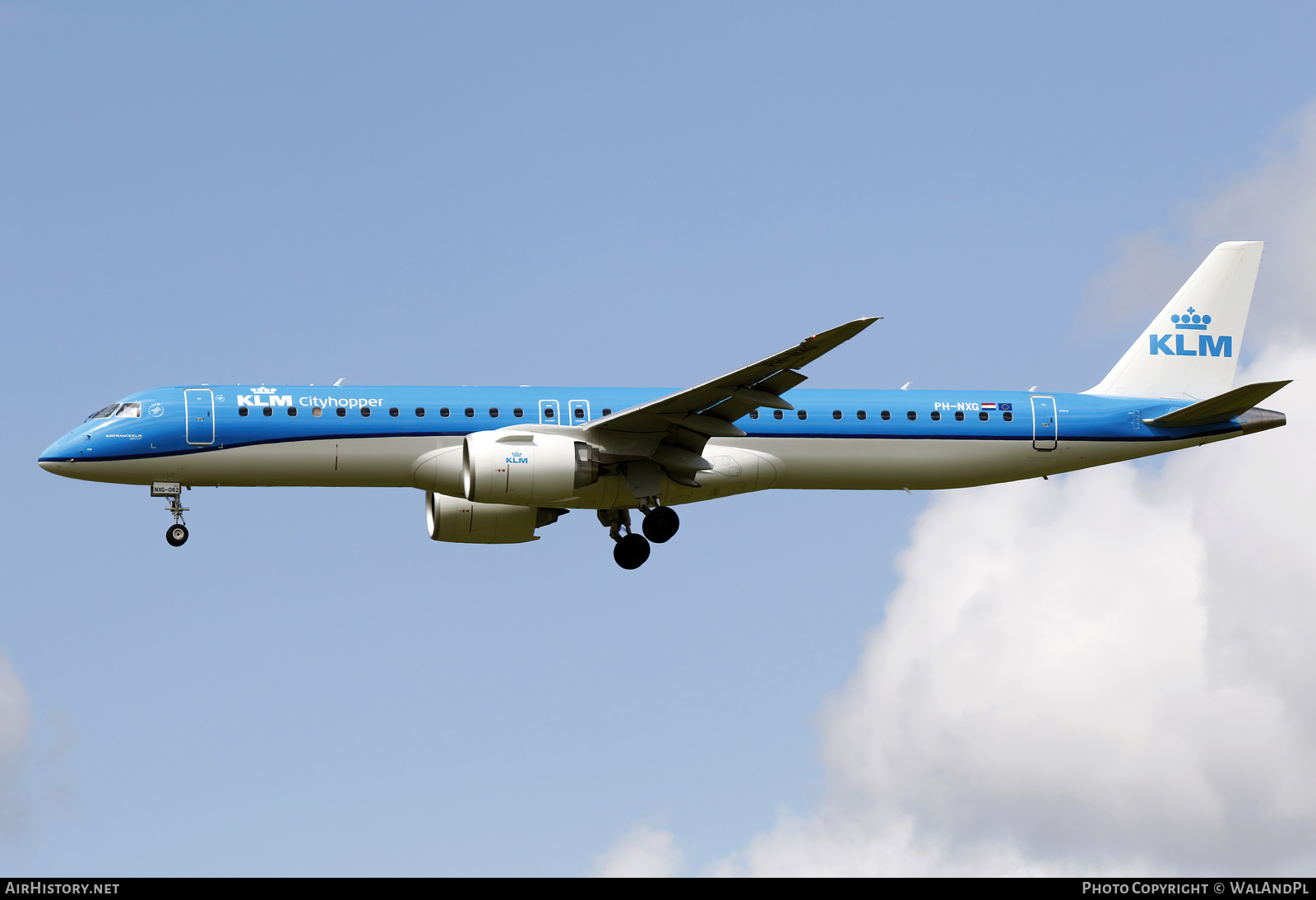 Aircraft Photo of PH-NXG | Embraer 195-E2 (ERJ-190-400) | KLM Cityhopper | AirHistory.net #518598