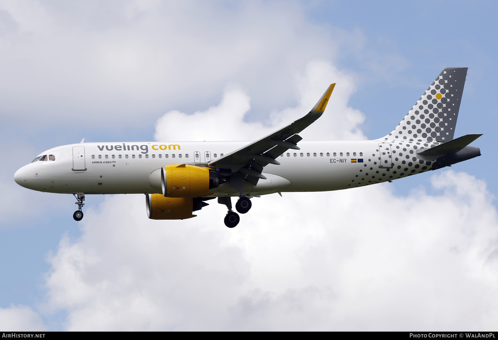 Aircraft Photo of EC-NIY | Airbus A320-271N | Vueling Airlines | AirHistory.net #518603
