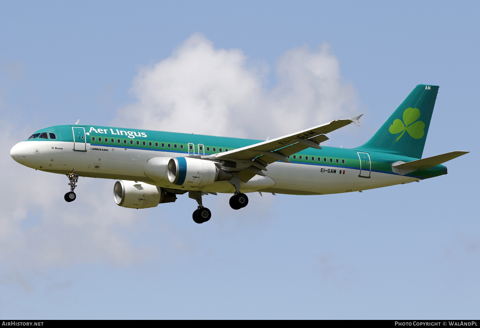 Aircraft Photo of EI-GAM | Airbus A320-214 | Aer Lingus | AirHistory.net #518604