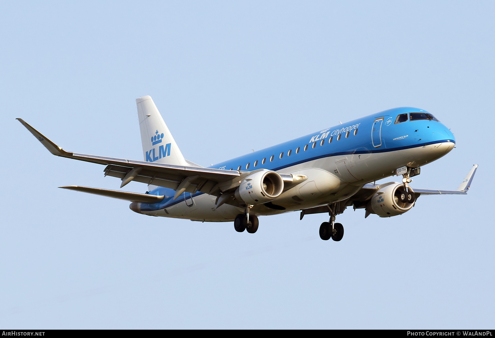 Aircraft Photo of PH-EXS | Embraer 175STD (ERJ-170-200STD) | KLM Cityhopper | AirHistory.net #518607