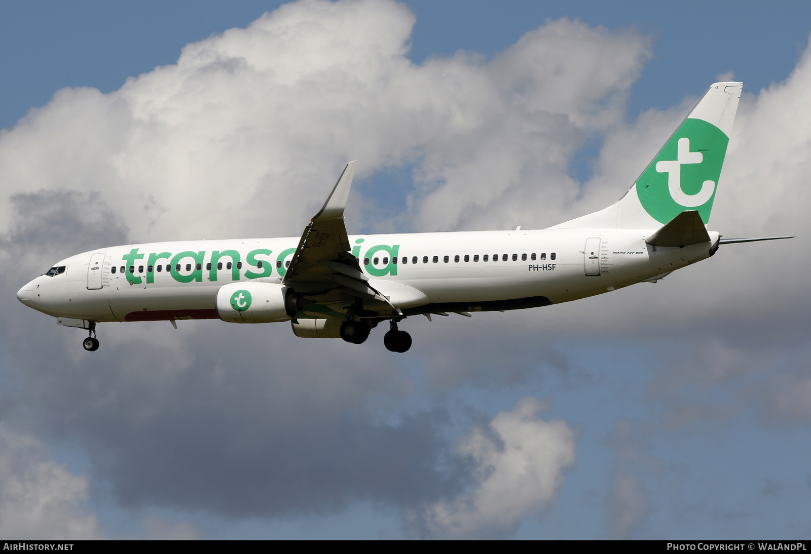 Aircraft Photo of PH-HSF | Boeing 737-8K2 | Transavia | AirHistory.net #518615
