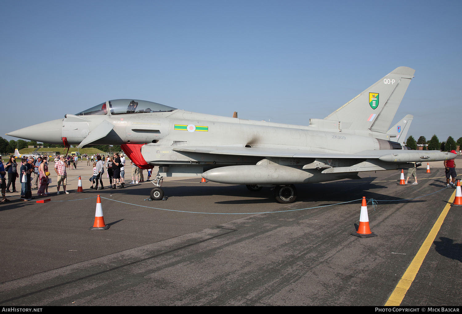 Aircraft Photo of ZK309 | Eurofighter EF-2000 Typhoon FGR4 | UK - Air Force | AirHistory.net #518635