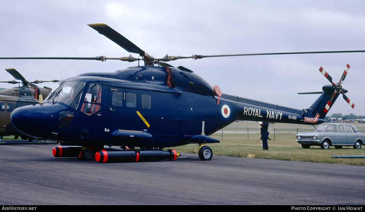 Aircraft Photo of XX469 | Westland WG-13 Lynx HAS2 | UK - Navy | AirHistory.net #518649