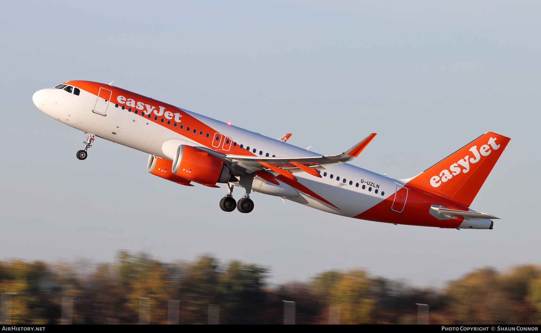 Aircraft Photo of G-UZLN | Airbus A320-251N | EasyJet | AirHistory.net #518666