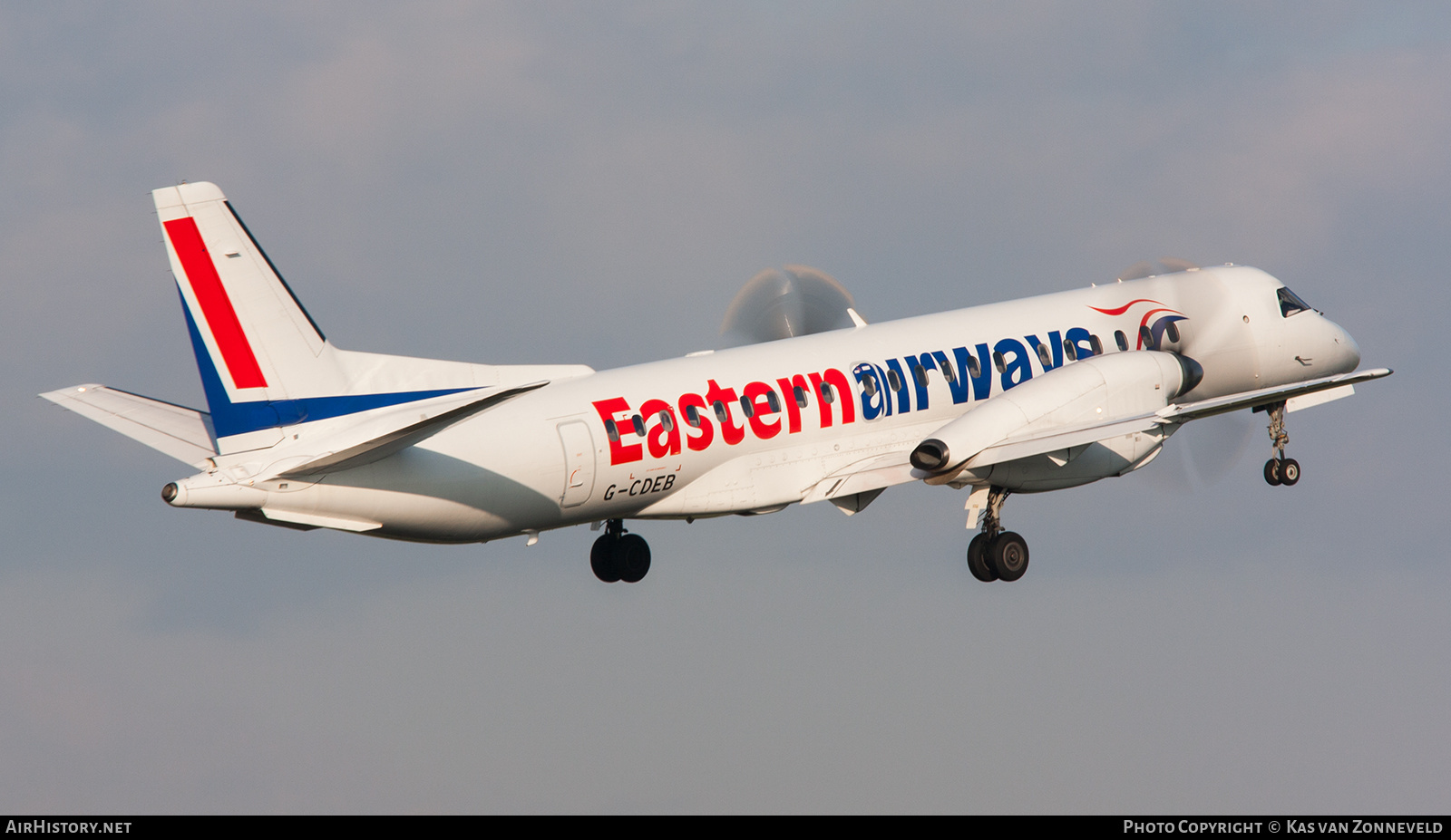 Aircraft Photo of G-CDEB | Saab 2000 | Eastern Airways | AirHistory.net #518703