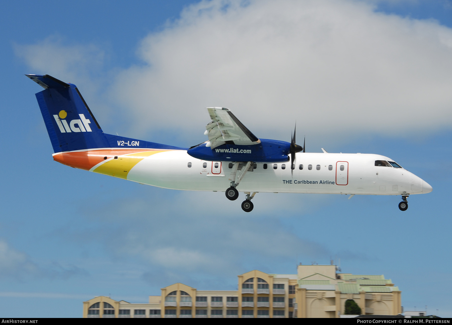 Aircraft Photo of V2-LGN | De Havilland Canada DHC-8-311 Dash 8 | LIAT - Leeward Islands Air Transport | AirHistory.net #518731