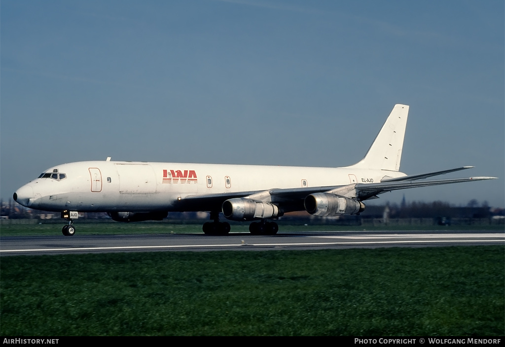 Aircraft Photo of EL-AJO | Douglas DC-8-55(F) | LWA - Liberia World Airlines | AirHistory.net #518742