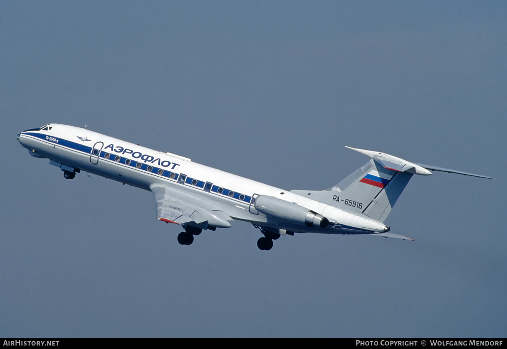 Aircraft Photo of RA-65916 | Tupolev Tu-134A-3 | Aeroflot | AirHistory.net #518754