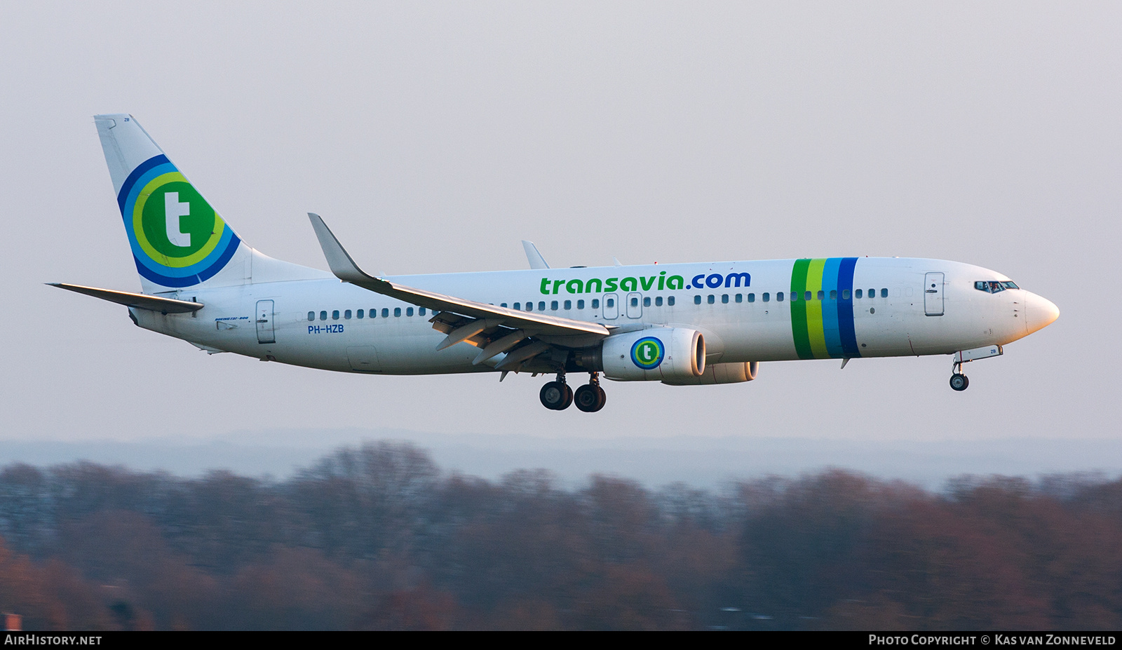 Aircraft Photo of PH-HZB | Boeing 737-8K2 | Transavia | AirHistory.net #518769