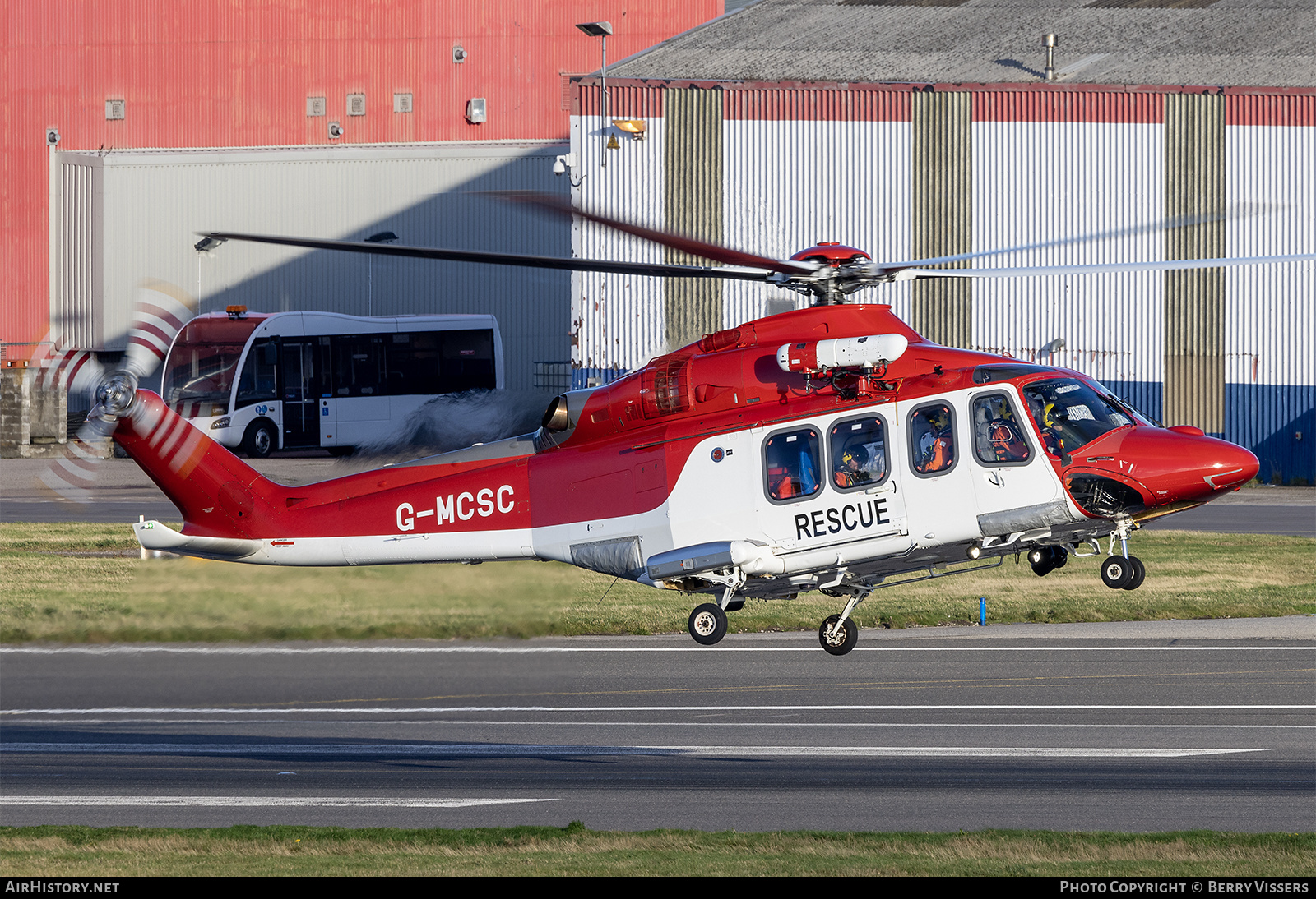 Aircraft Photo of G-MCSC | AgustaWestland AW-139 | AirHistory.net #518770