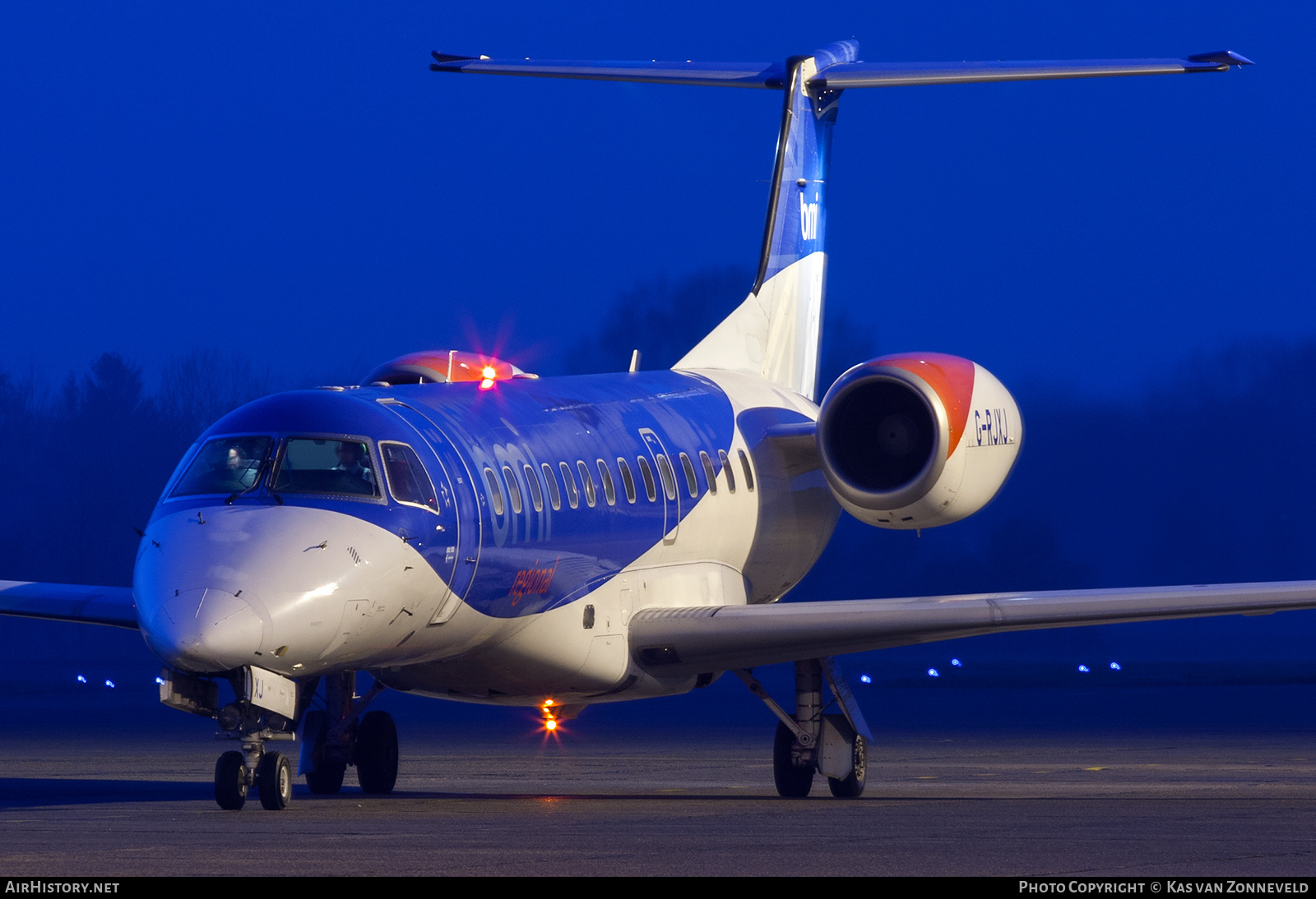 Aircraft Photo of G-RJXJ | Embraer ERJ-135ER (EMB-135ER) | BMI Regional | AirHistory.net #518789