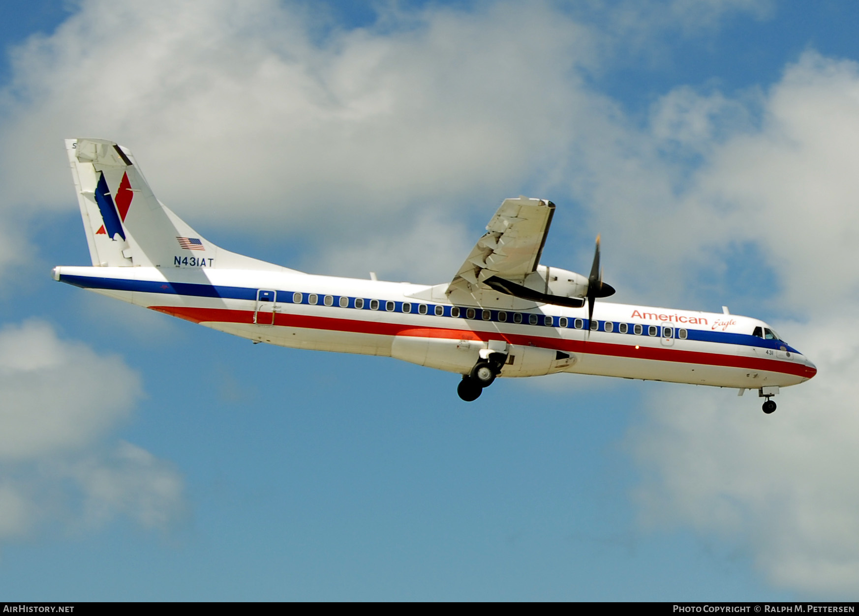 Aircraft Photo of N431AT | ATR ATR-72-212 | American Eagle | AirHistory.net #518790