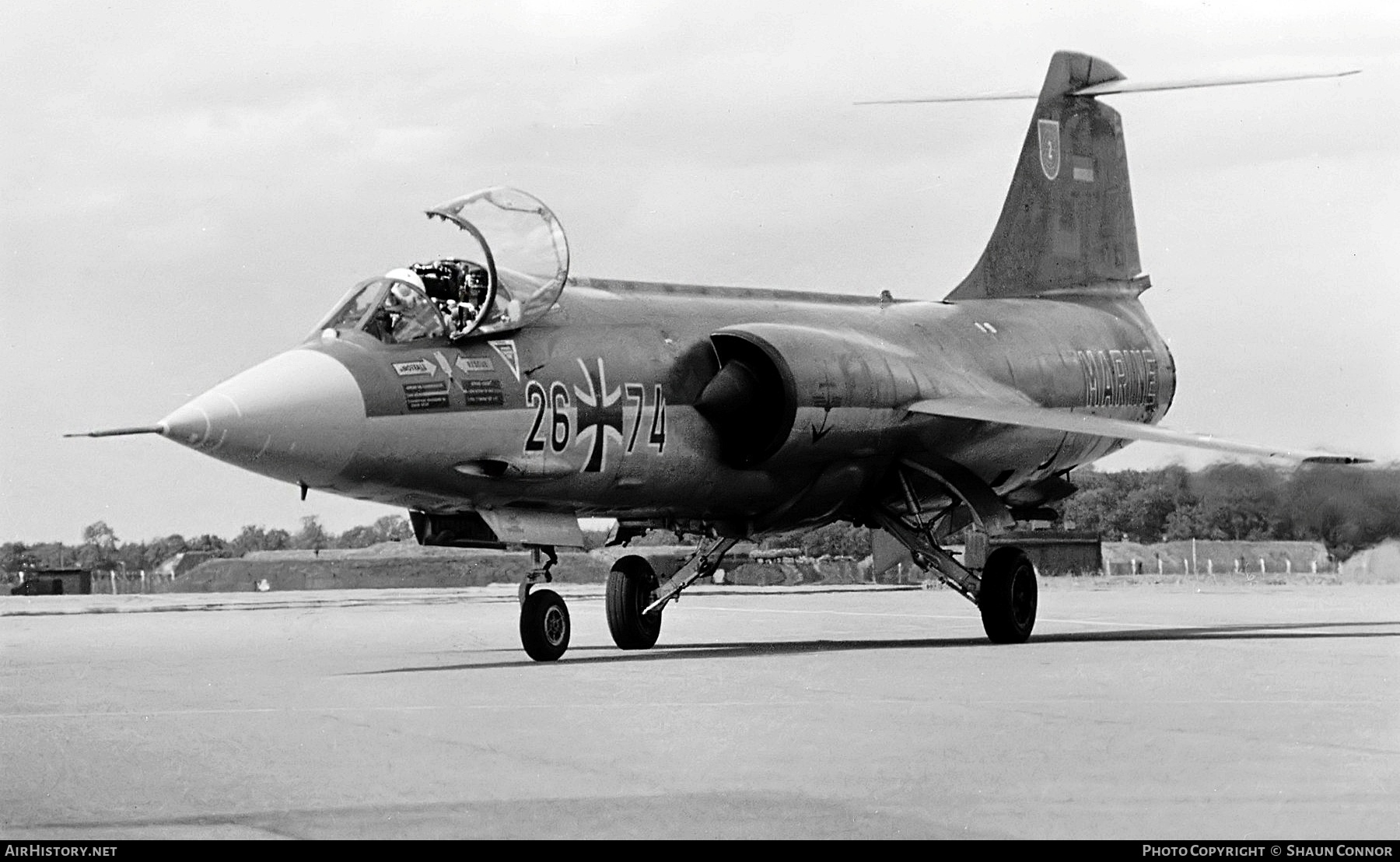 Aircraft Photo of 2674 | Lockheed F-104G Starfighter | Germany - Navy | AirHistory.net #518802