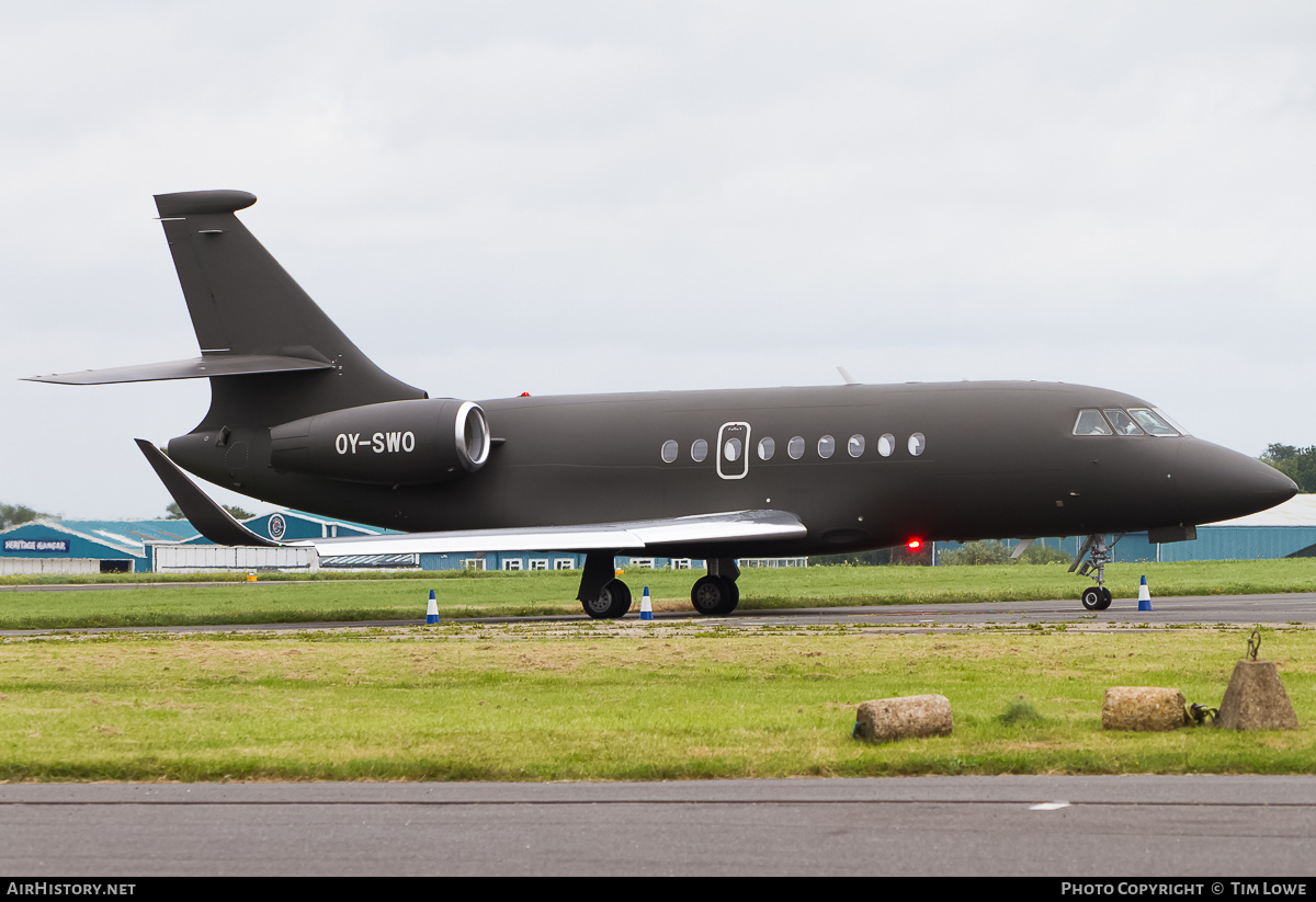 Aircraft Photo of OY-SWO | Dassault Falcon 2000S | AirHistory.net #518807