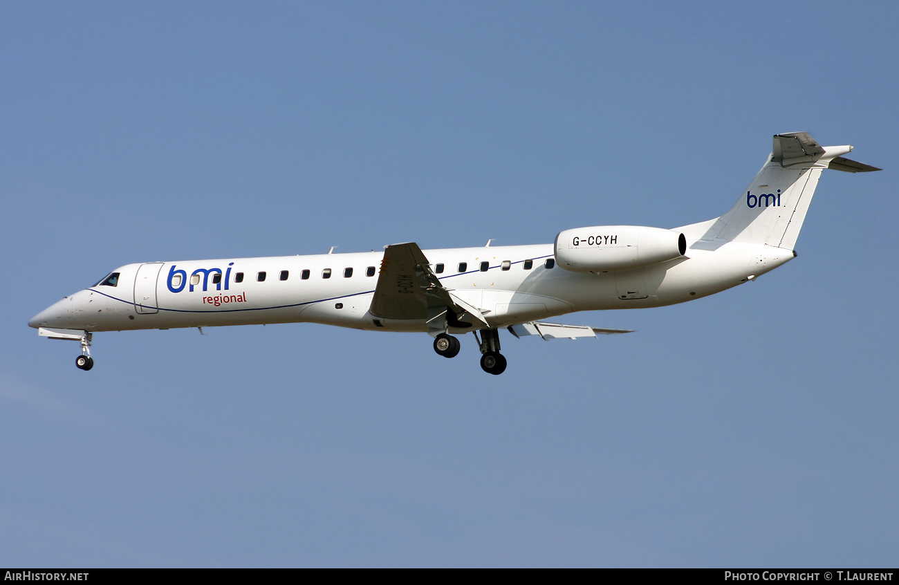 Aircraft Photo of G-CCYH | Embraer ERJ-145EP (EMB-145EP) | BMI Regional | AirHistory.net #518816