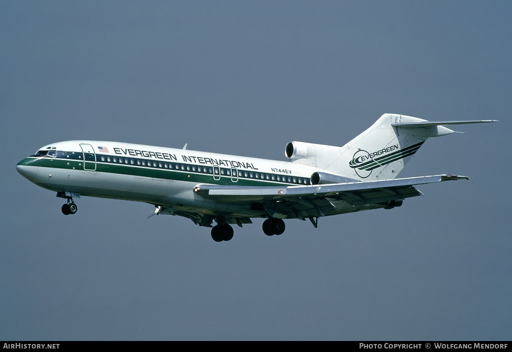 Aircraft Photo of N744EV | Boeing 727-185C | Evergreen International Airlines | AirHistory.net #518834