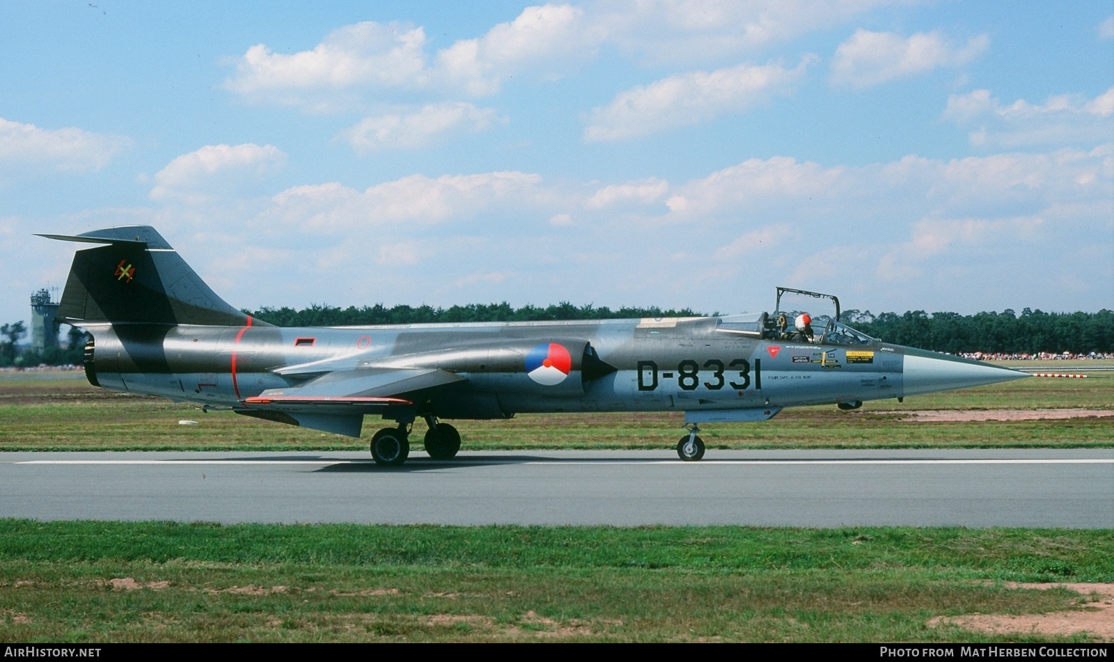 Aircraft Photo of D-8331 | Lockheed F-104G Starfighter | Netherlands - Air Force | AirHistory.net #518846