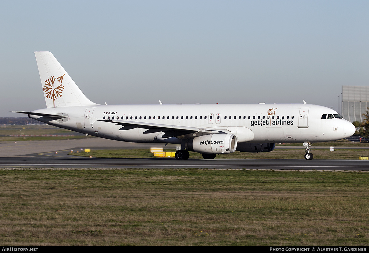 Aircraft Photo of LY-EMU | Airbus A320-233 | GetJet Airlines | AirHistory.net #518851