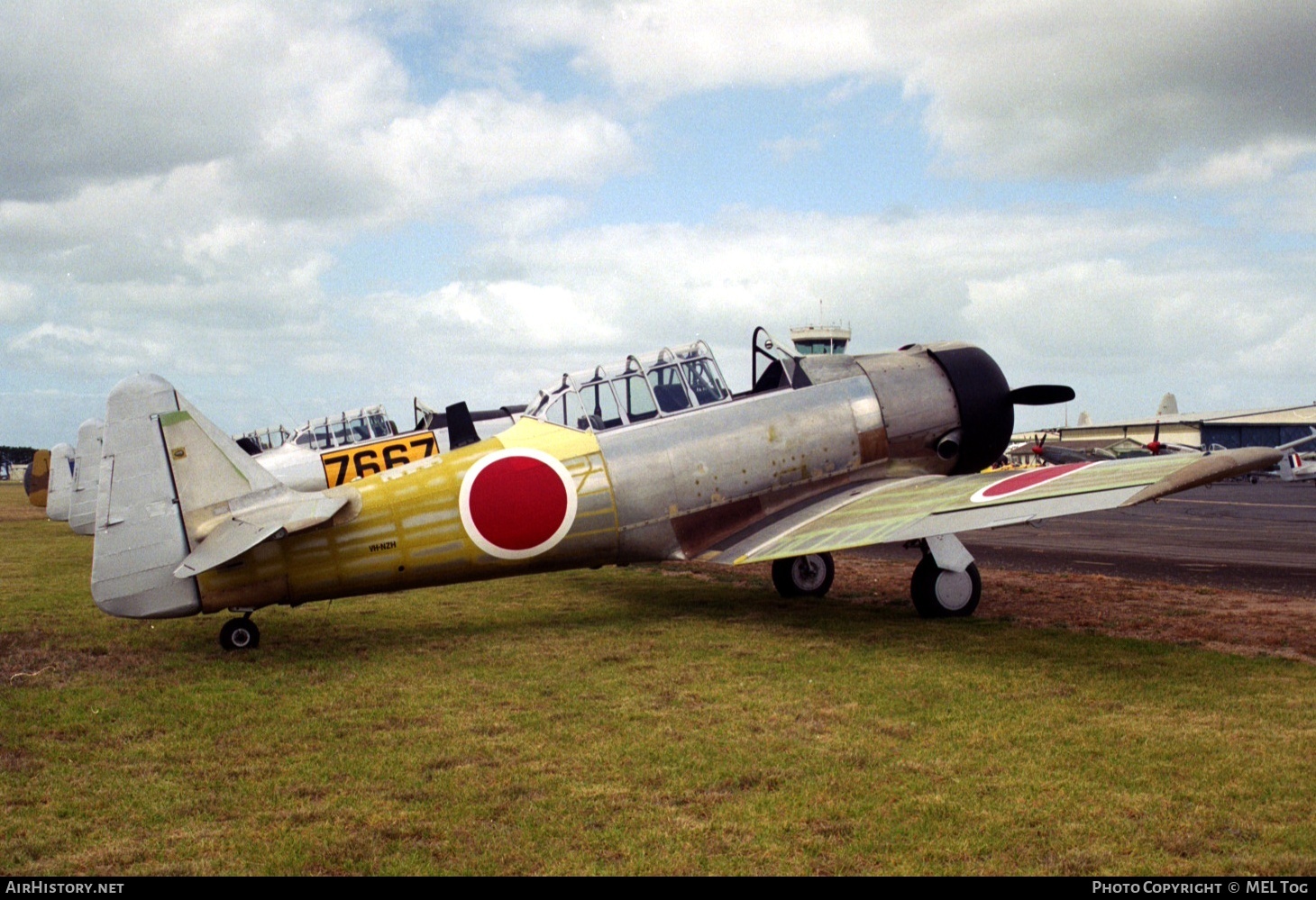 Aircraft Photo of VH-NZH | North American AT-6C Texan | Japan - Air Force | AirHistory.net #518857