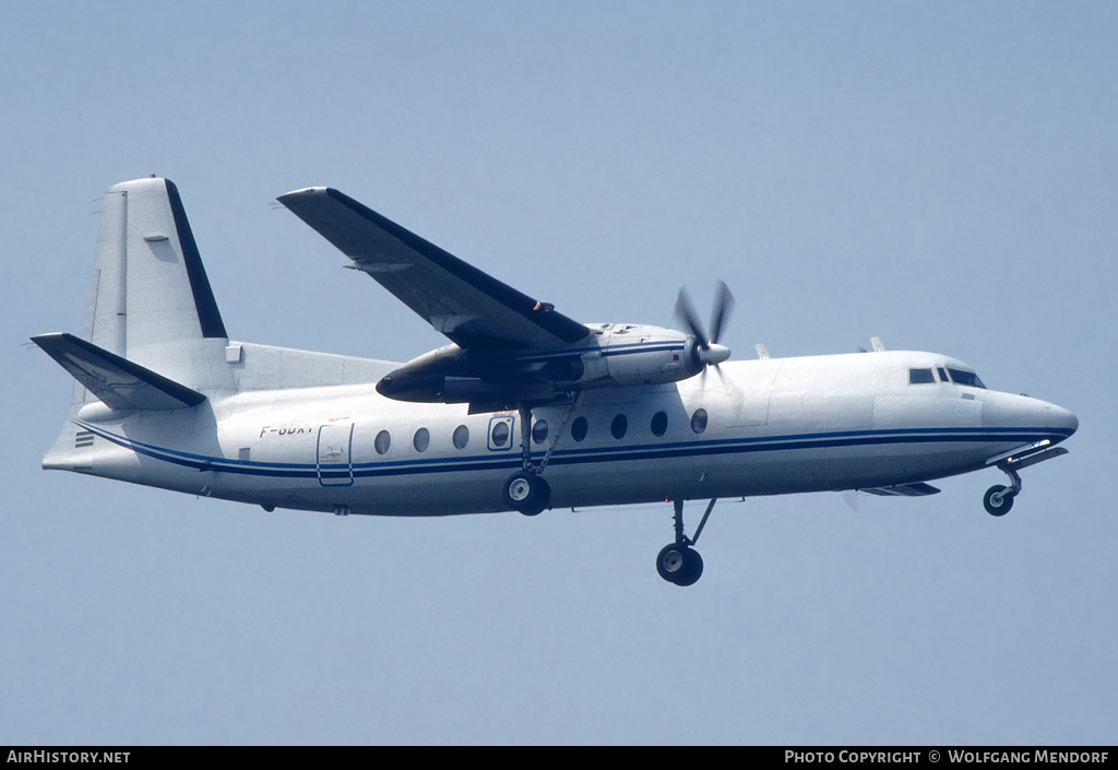 Aircraft Photo of F-GDXT | Fairchild F-27J | Air Service Nantes | AirHistory.net #518860