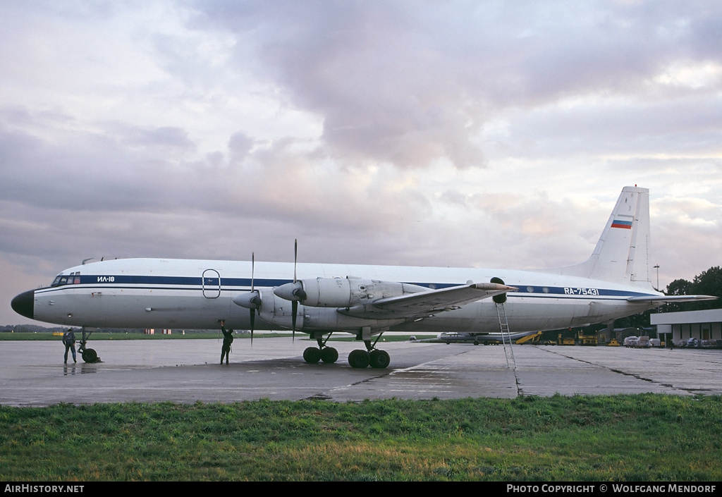 Aircraft Photo of RA-75431 | Ilyushin Il-18Gr | Elf Air | AirHistory.net #518883