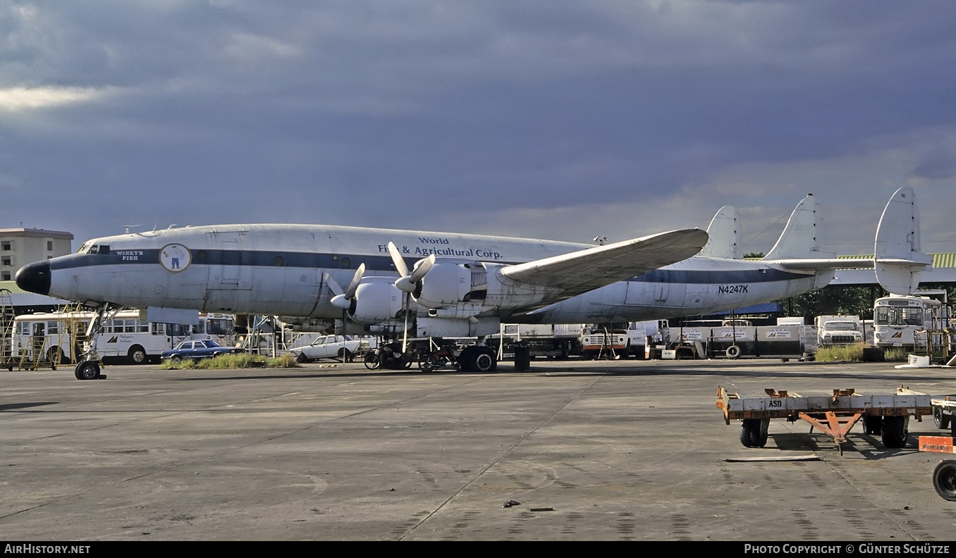 Aircraft Photo of N4247K | Lockheed C-121J Super Constellation | World Fish & Agricultural Corp - WFA | AirHistory.net #518886