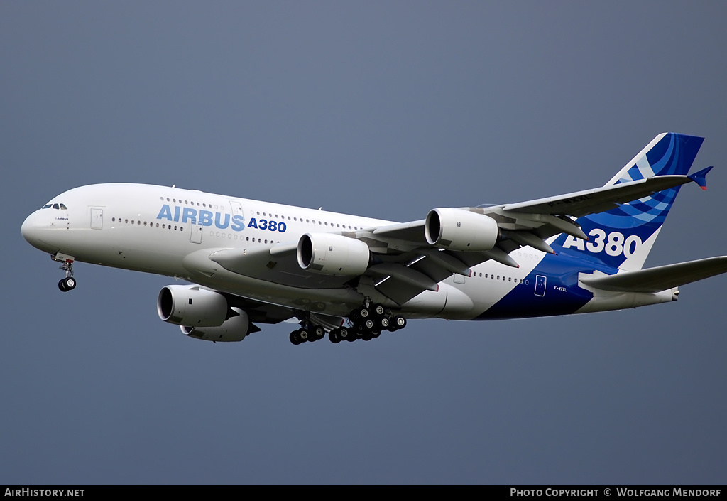 Aircraft Photo of F-WXXL | Airbus A380-841 | Airbus | AirHistory.net #518890
