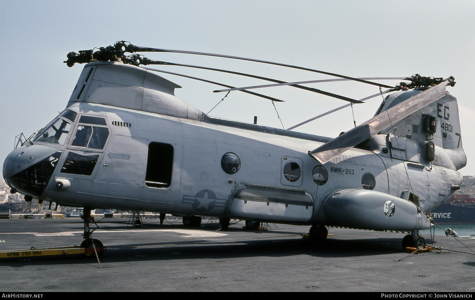 Aircraft Photo of 154801 / 4801 | Boeing Vertol CH-46E Sea Knight | USA - Marines | AirHistory.net #518894