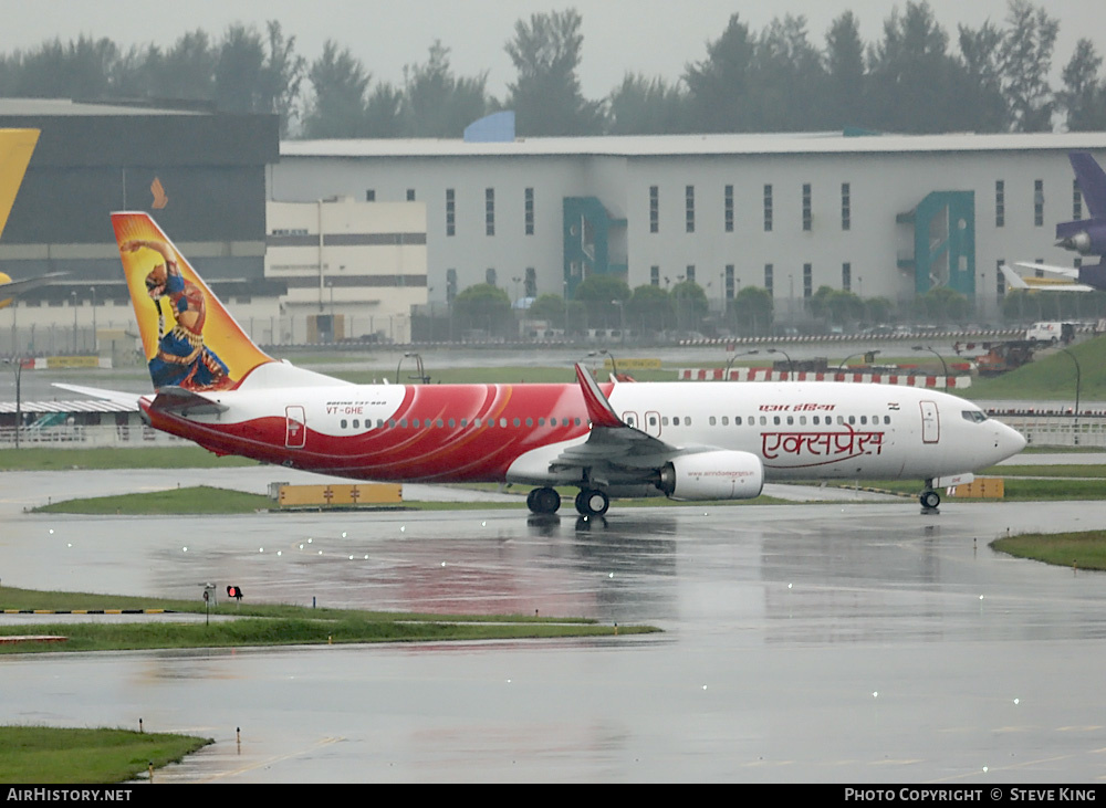 Aircraft Photo of VT-GHE | Boeing 737-86N | Air India Express | AirHistory.net #518903