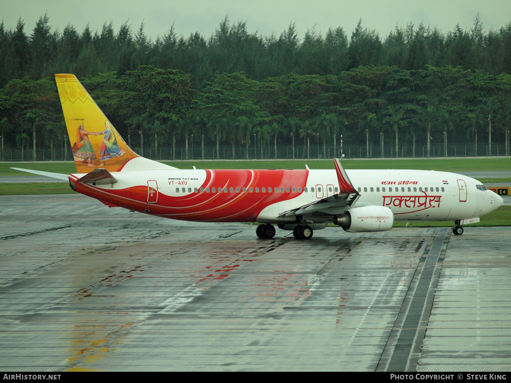 Aircraft Photo of VT-AXU | Boeing 737-8HG | Air India Express | AirHistory.net #518910