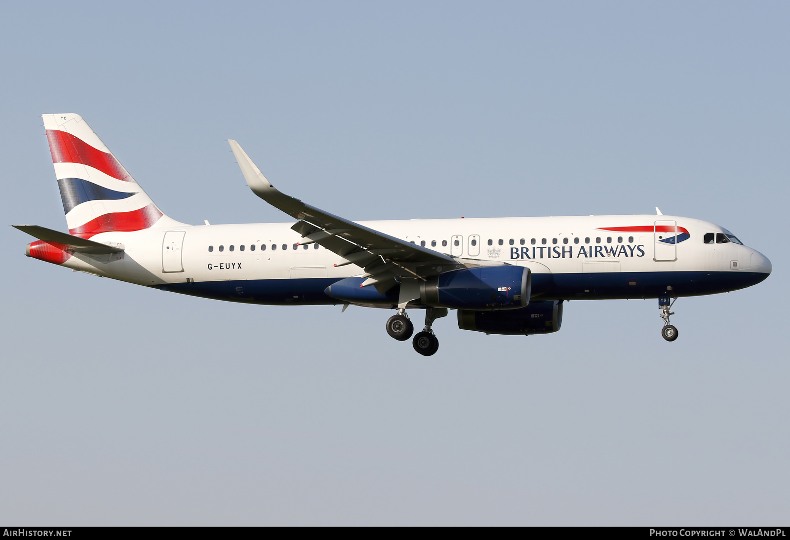 Aircraft Photo of G-EUYX | Airbus A320-232 | British Airways | AirHistory.net #518922