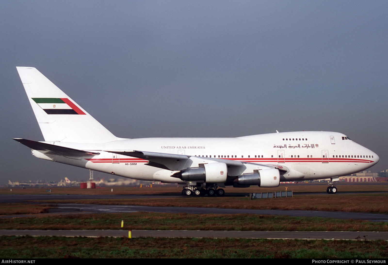 Aircraft Photo of A6-SMM | Boeing 747SP-31 | United Arab Emirates Government | AirHistory.net #518924