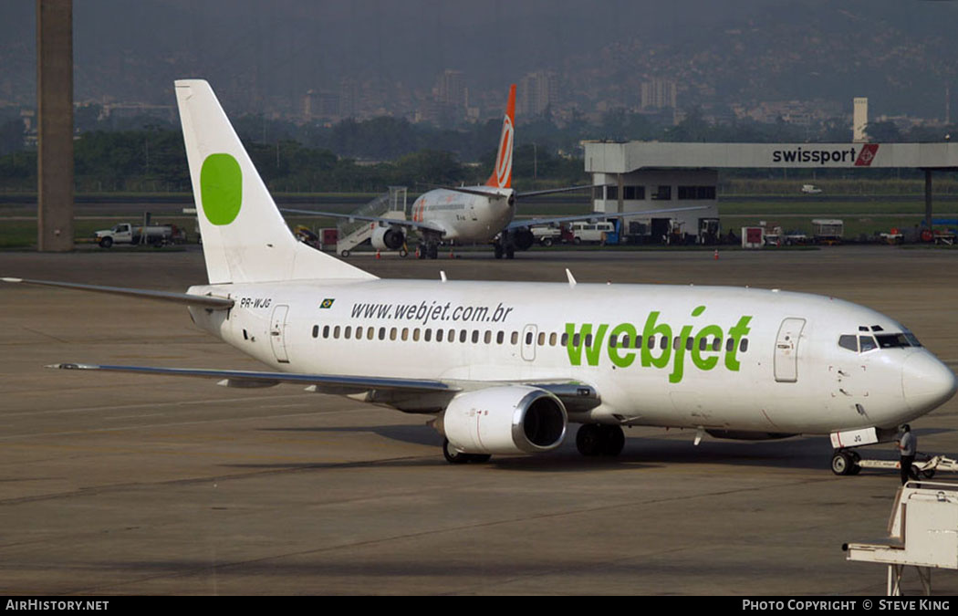 Aircraft Photo of PR-WJG | Boeing 737-322 | WebJet Linhas Aéreas | AirHistory.net #518925