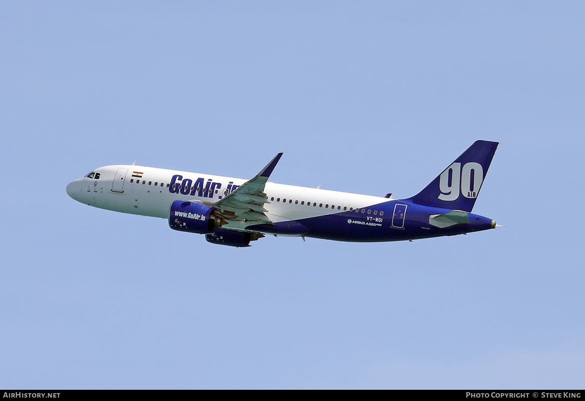 Aircraft Photo of VT-WGI | Airbus A320-271N | GoAir | AirHistory.net #518938