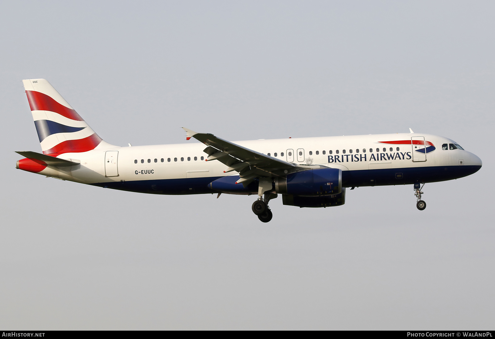 Aircraft Photo of G-EUUC | Airbus A320-232 | British Airways | AirHistory.net #518943