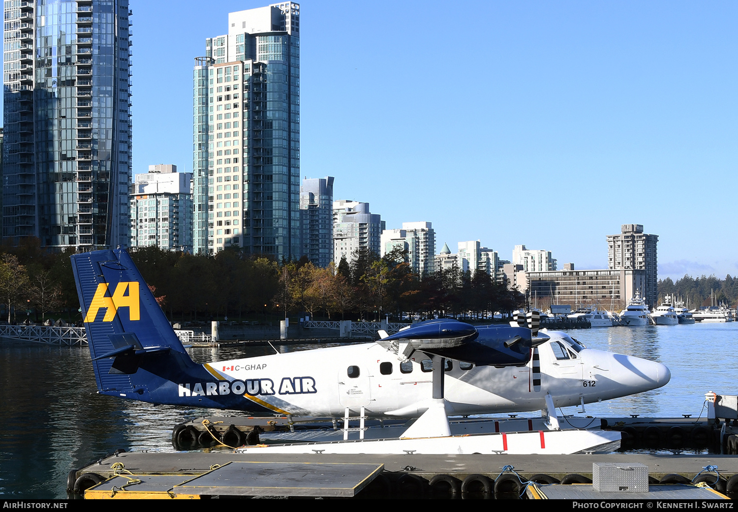 Aircraft Photo of C-GHAP | De Havilland Canada DHC-6-300 Twin Otter | Harbour Air | AirHistory.net #518969