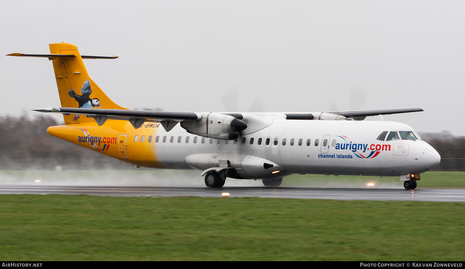 Aircraft Photo of G-BWDA | ATR ATR-72-202 | Aurigny Air Services | AirHistory.net #518976