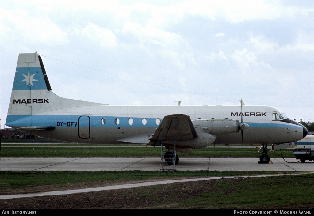 Aircraft Photo of OY-DFV | Avro 748 Srs1A/200 | Maersk Air | AirHistory.net #518978