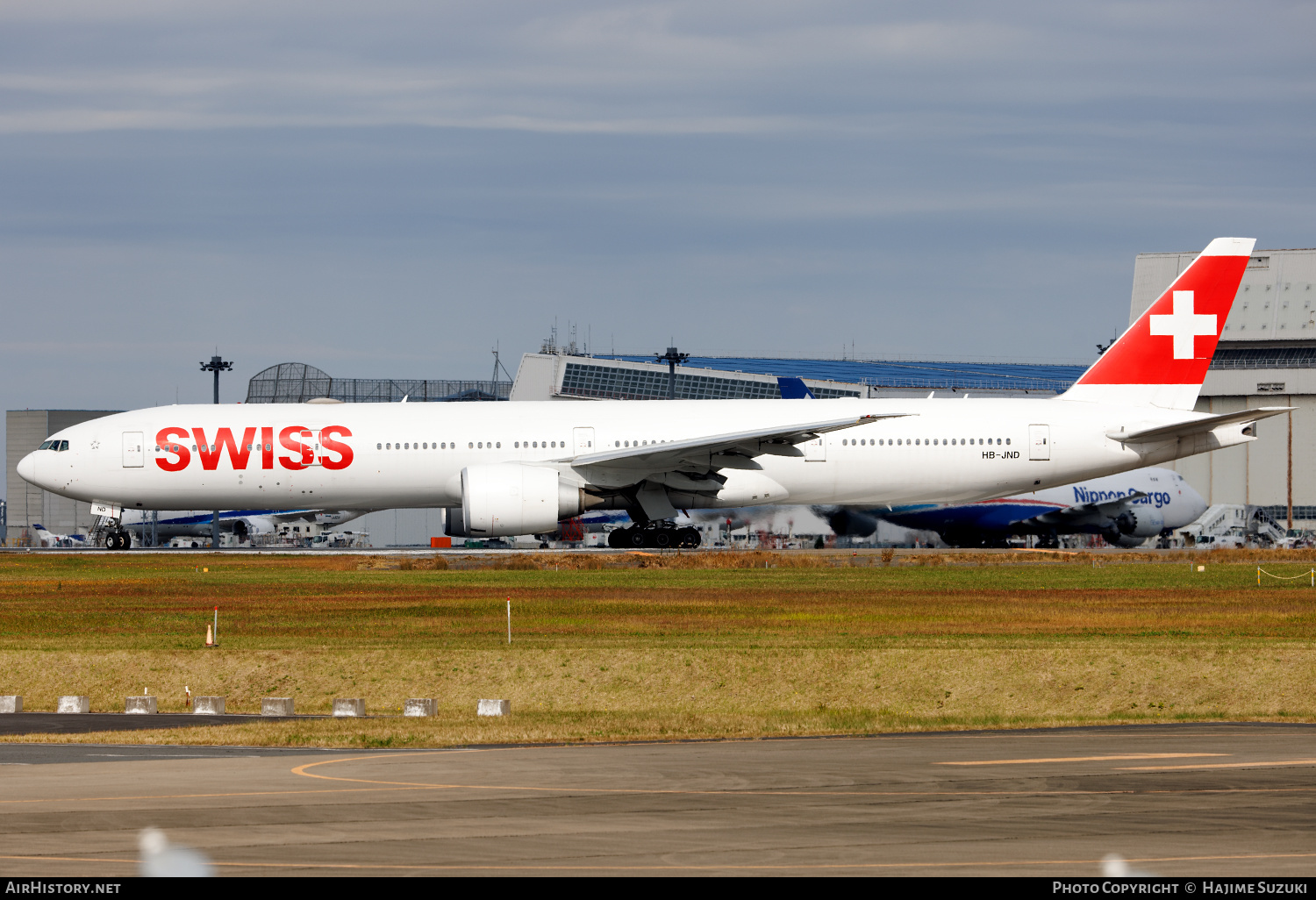 Aircraft Photo of HB-JND | Boeing 777-3DE/ER | Swiss International Air Lines | AirHistory.net #518990