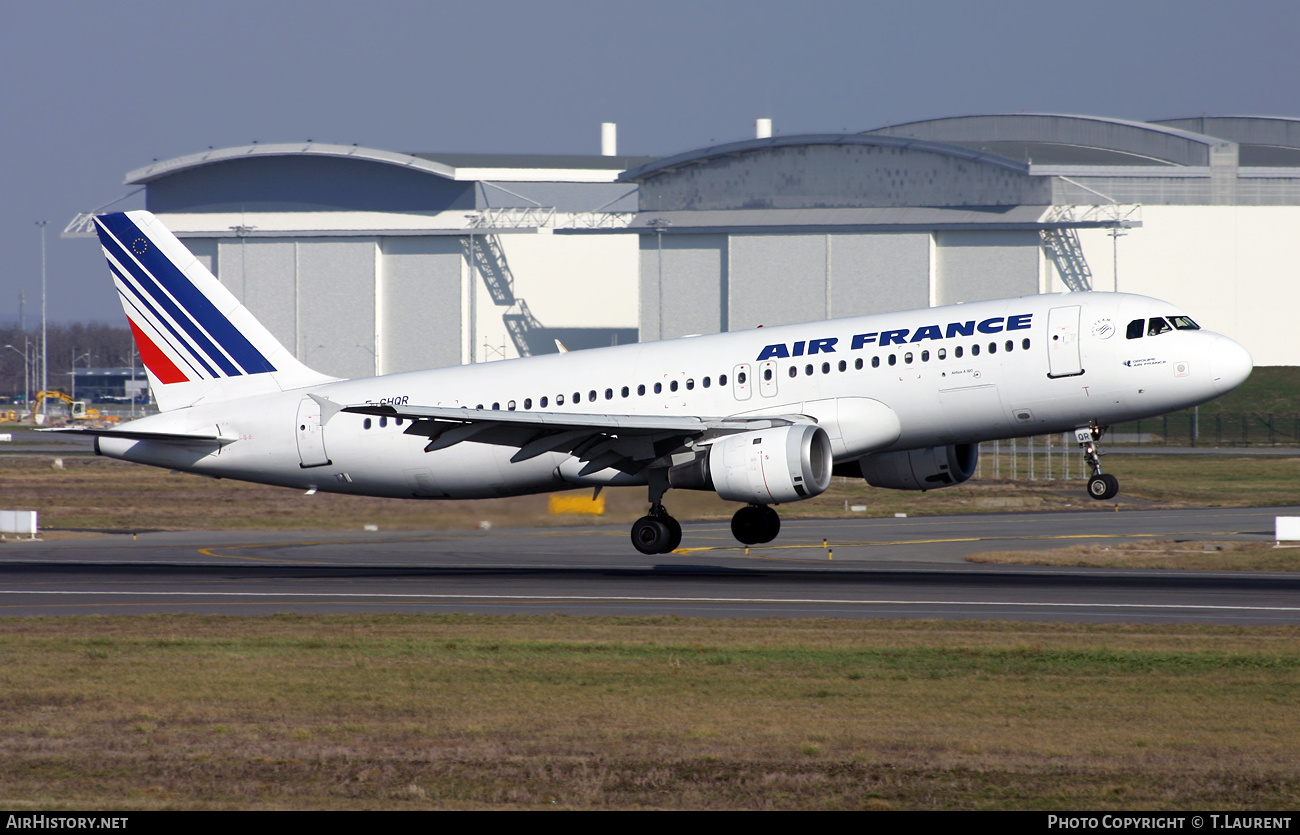 Aircraft Photo of F-GHQR | Airbus A320-211 | Air France | AirHistory.net #519019