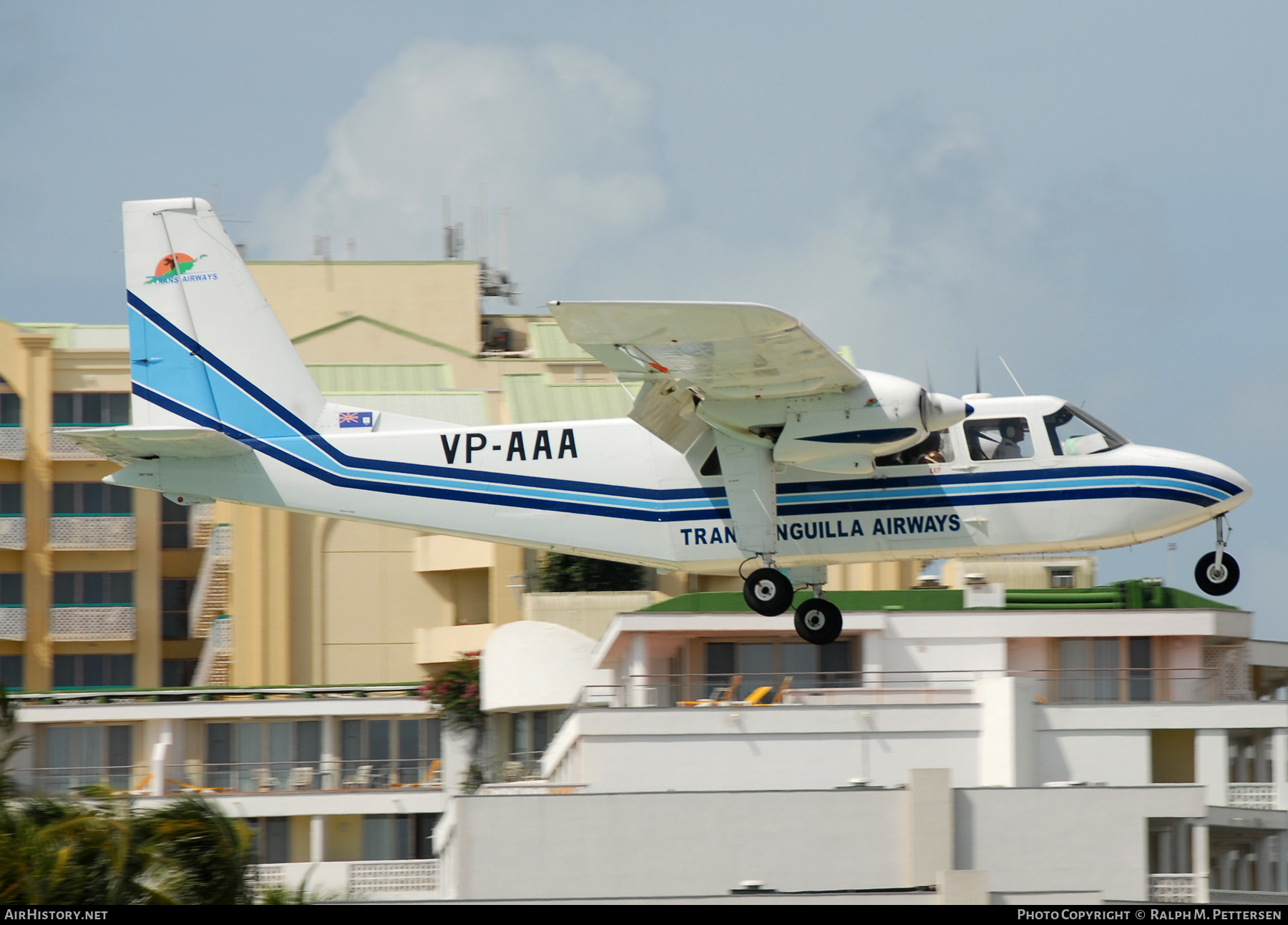 Aircraft Photo of VP-AAA | Britten-Norman BN-2A-8 Islander | Trans Anguilla Airways | AirHistory.net #519025