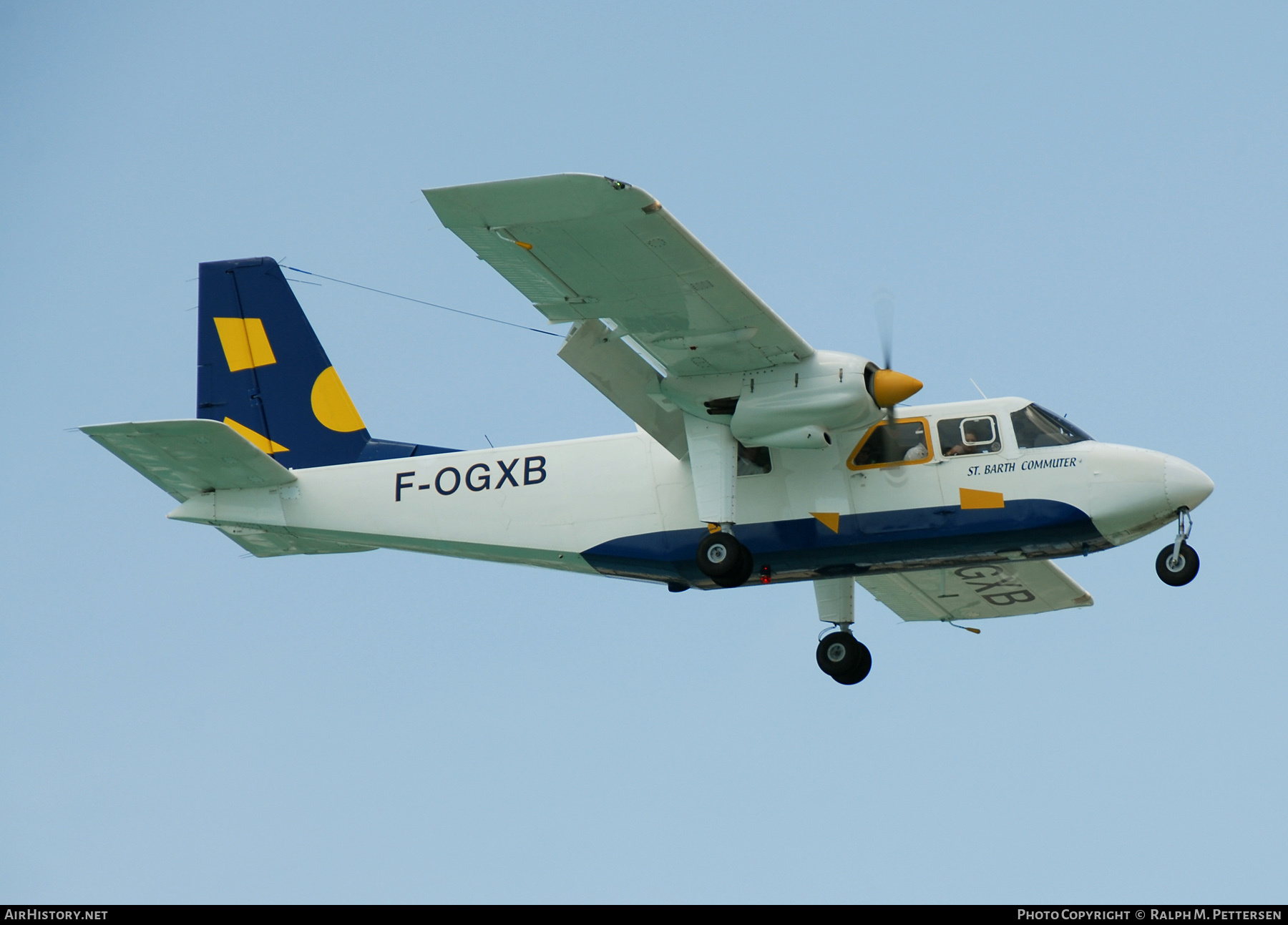 Aircraft Photo of F-OGXB | Britten-Norman BN-2A-20 Islander | St. Barth Commuter | AirHistory.net #519035