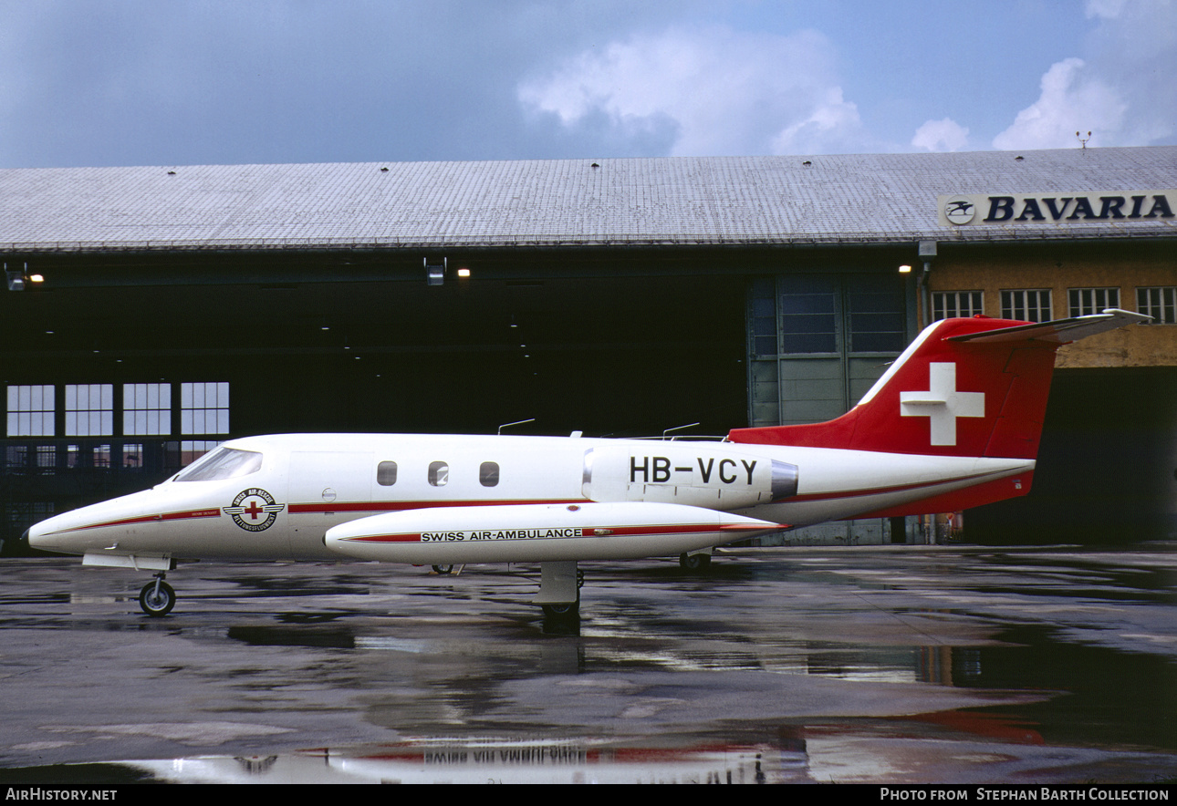 Aircraft Photo of HB-VCY | Gates Learjet 24D | Swiss Air Rescue - Rettungsflugwacht | AirHistory.net #519036