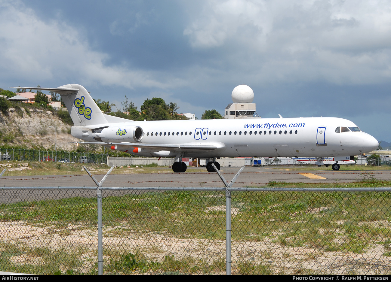 Aircraft Photo of PJ-DAA | Fokker 100 (F28-0100) | DAE - Dutch Antilles Express | AirHistory.net #519051