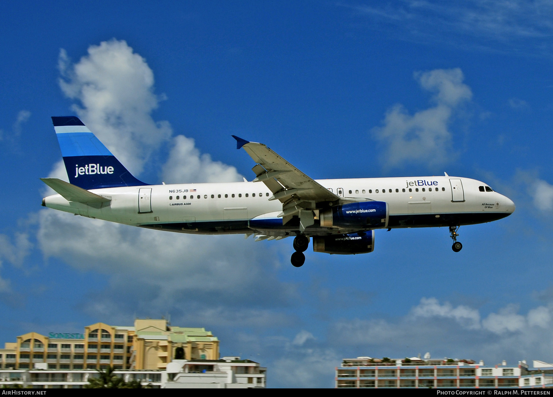 Aircraft Photo of N635JB | Airbus A320-232 | JetBlue Airways | AirHistory.net #519055