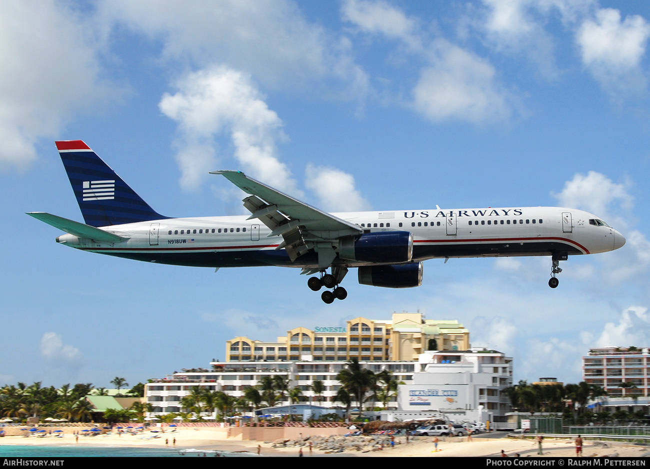 Aircraft Photo of N918UW | Boeing 757-225 | US Airways | AirHistory.net #519067