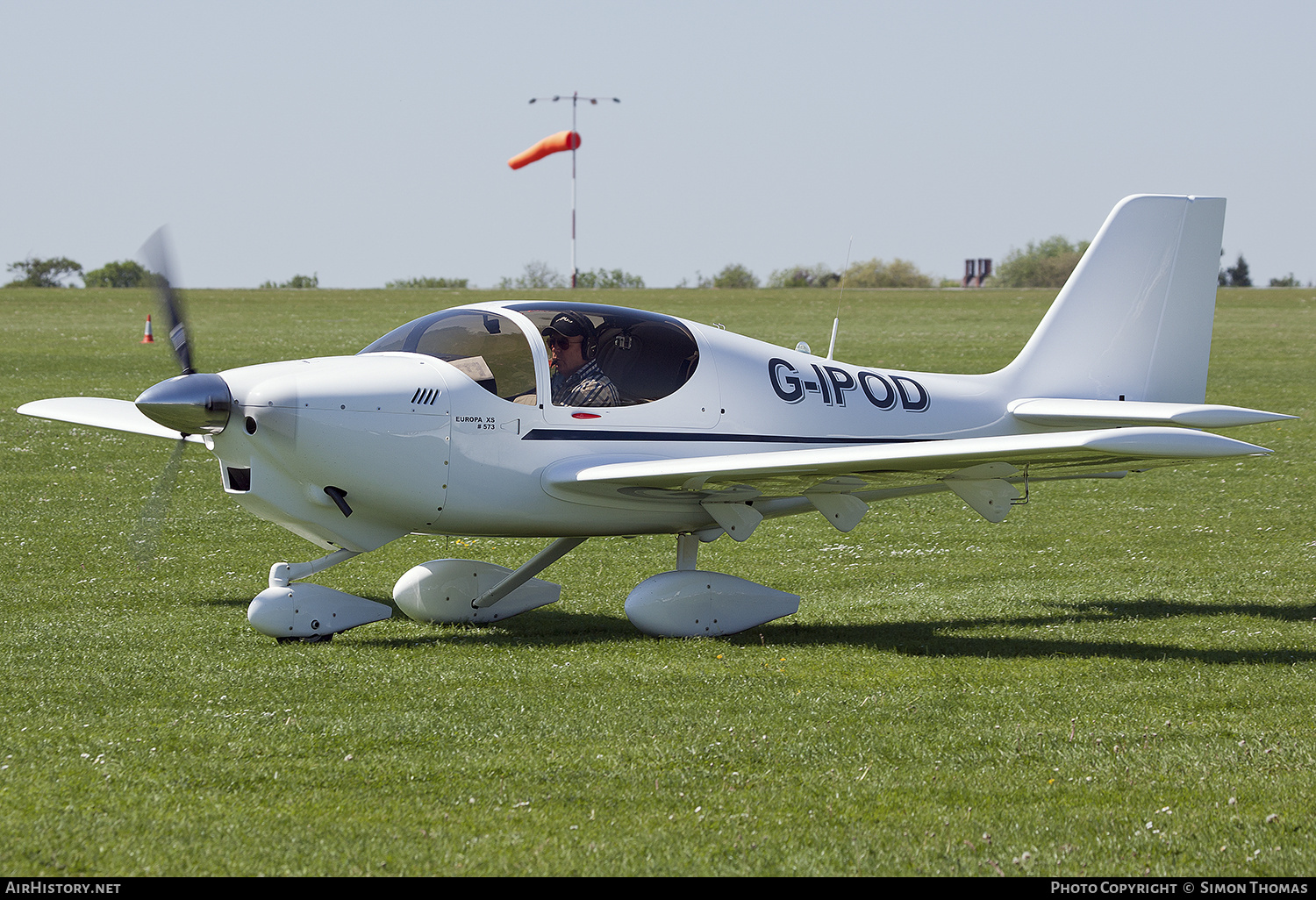 Aircraft Photo of G-IPOD | Europa Aircraft Europa XS Trigear | AirHistory.net #519077
