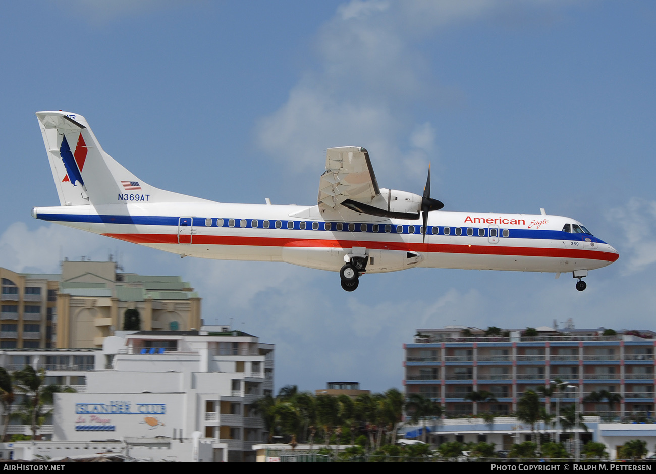 Aircraft Photo of N369AT | ATR ATR-72-212 | American Eagle | AirHistory.net #519079