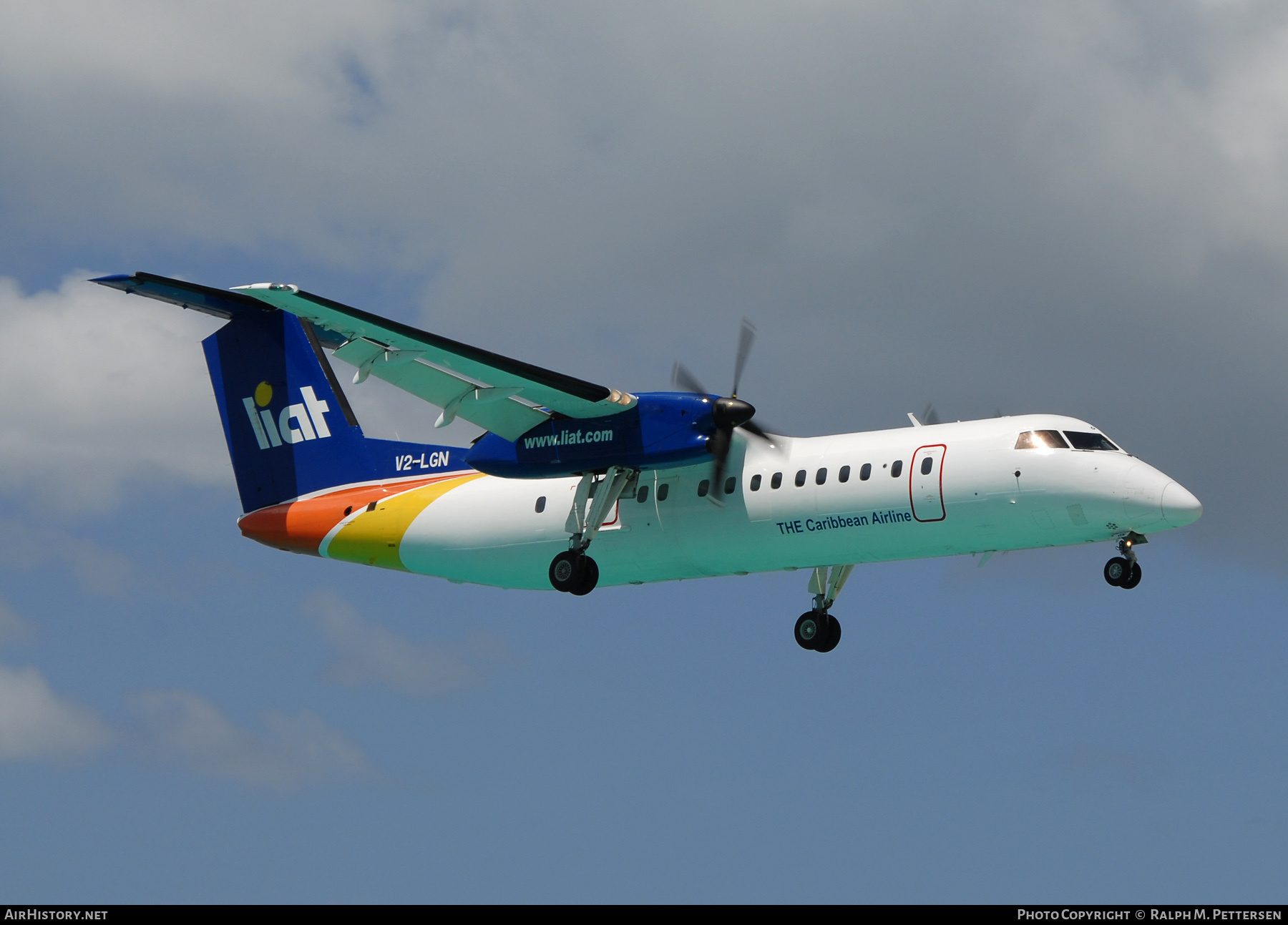 Aircraft Photo of V2-LGN | De Havilland Canada DHC-8-311 Dash 8 | LIAT - Leeward Islands Air Transport | AirHistory.net #519085