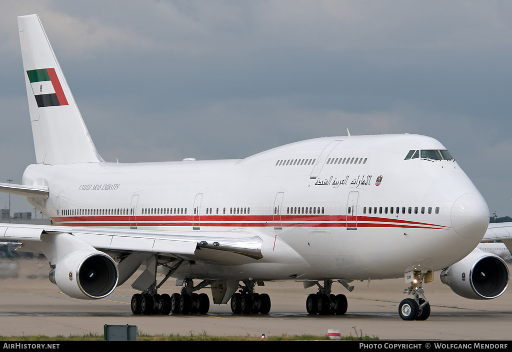 Aircraft Photo of A6-COM | Boeing 747-433M | United Arab Emirates Government | AirHistory.net #519088